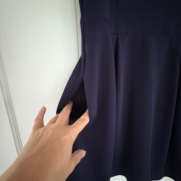 Speechless Navy Blue Lace Dress - Picture 6 of 9